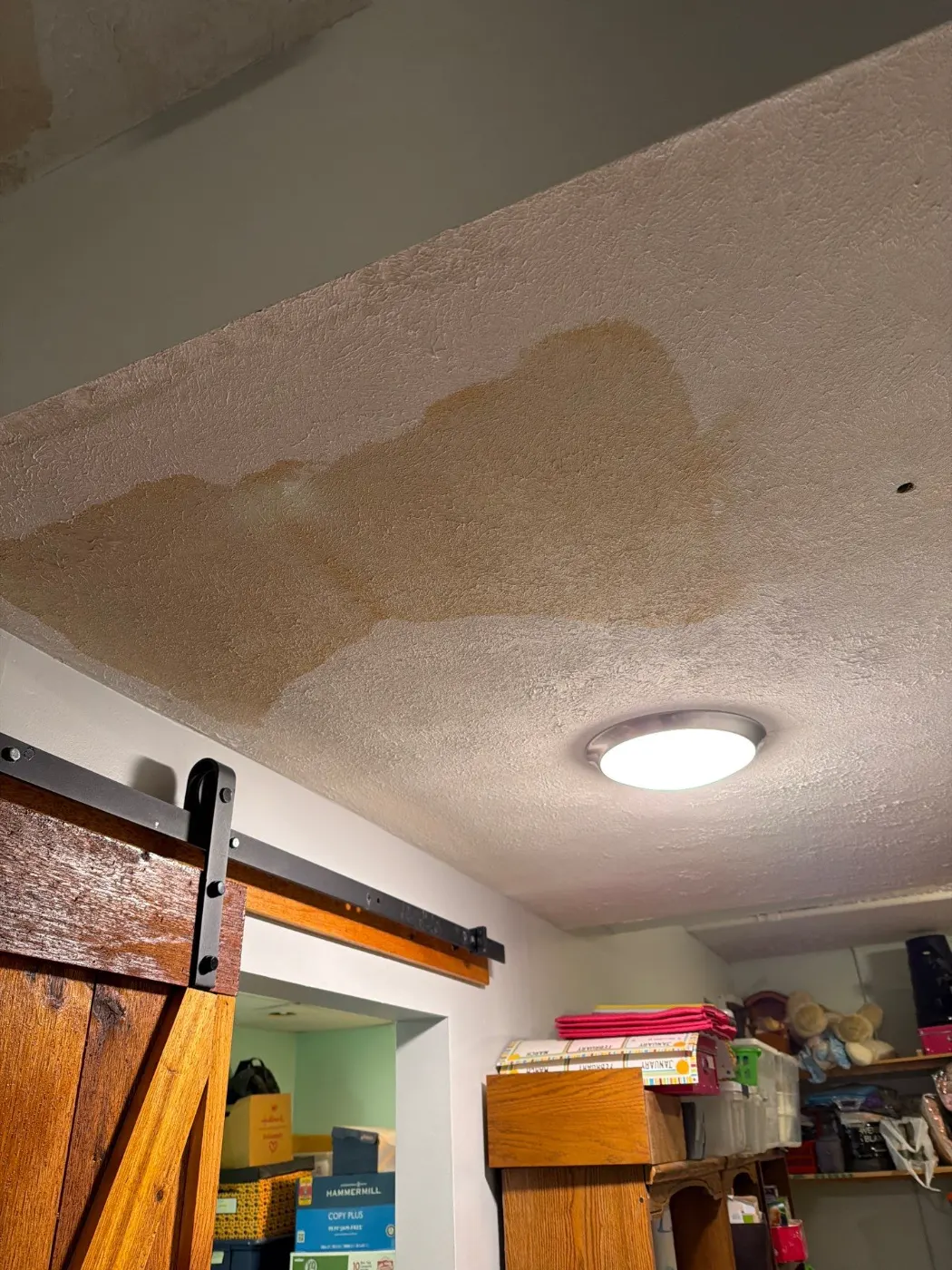 certified dry-out in progress at Lake Forest home